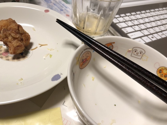 キャベツ完食